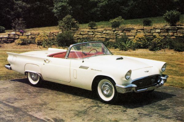 В 1955 году Ford выпустил машину Thunderbird. Автомобиль позиционировался как спортивный и многие ожидали, что он составит конкуренцию Chevrolet Corvette. Однако в Ford пошли иным путём, сделав Thunderbird дорогой и роскошной машиной. Решение оказалось верным, и в обиходе автопроизводителей появилось выражение «люксовый автомобиль».