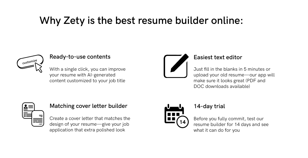 zety resume builder