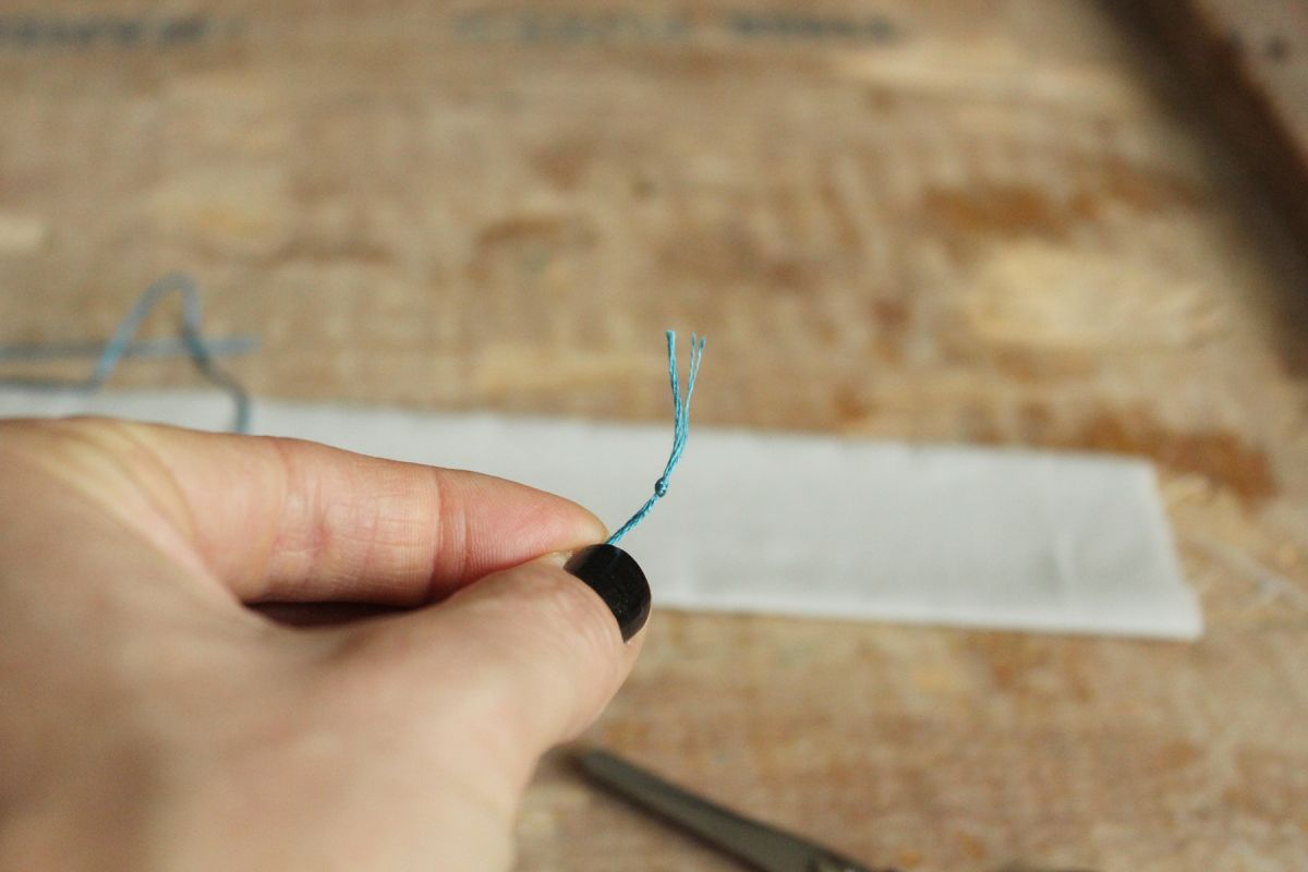 How to Sew - Running Baste Stitch