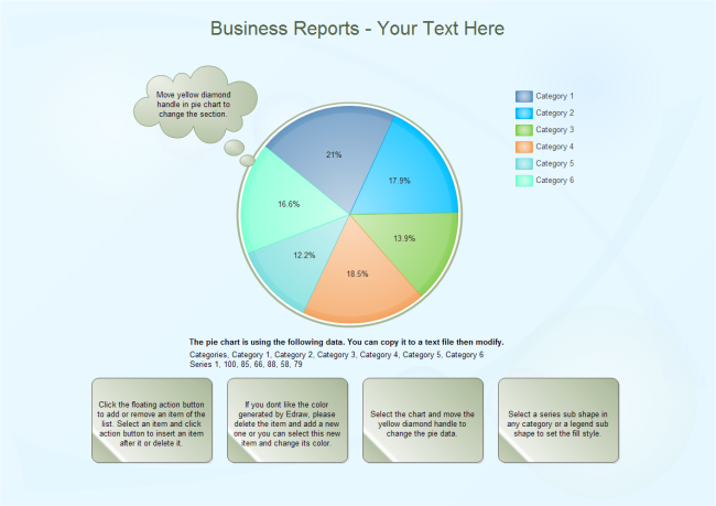 Business Reports Pie
